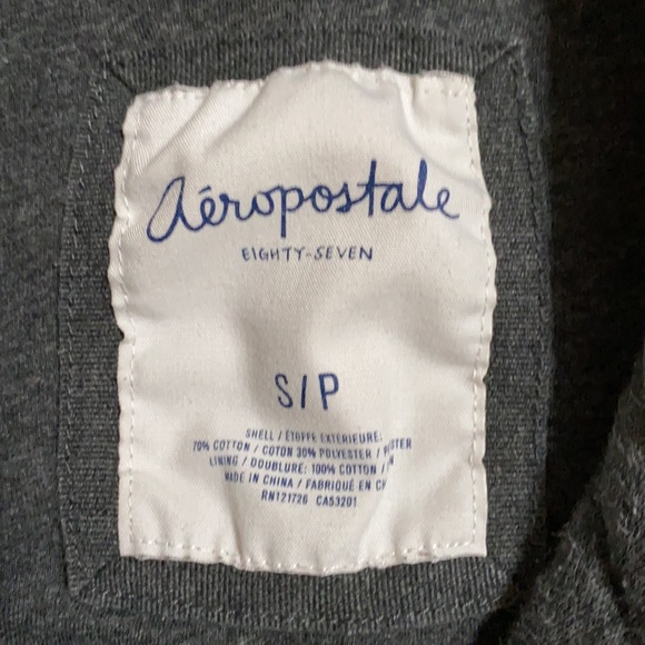 AEROPOSTALE gray blazer SP - Picture 2 of 4